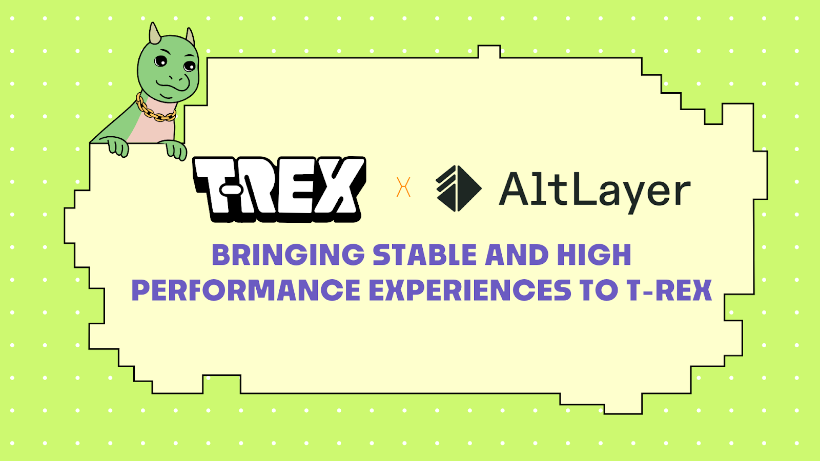 T-Rex Partners with AltLayer for Seamless and Stable Rollup Scaling