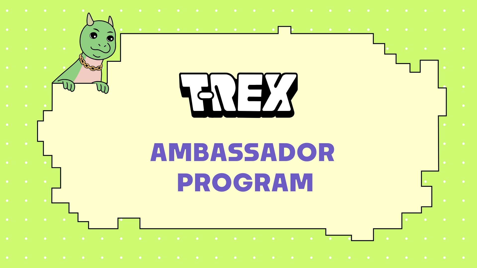 T-REX Ambassador Program Is Now Live — Join the Movement